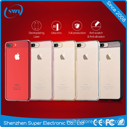 Red Electroplating PC Cases for iPhone 7/7 plus